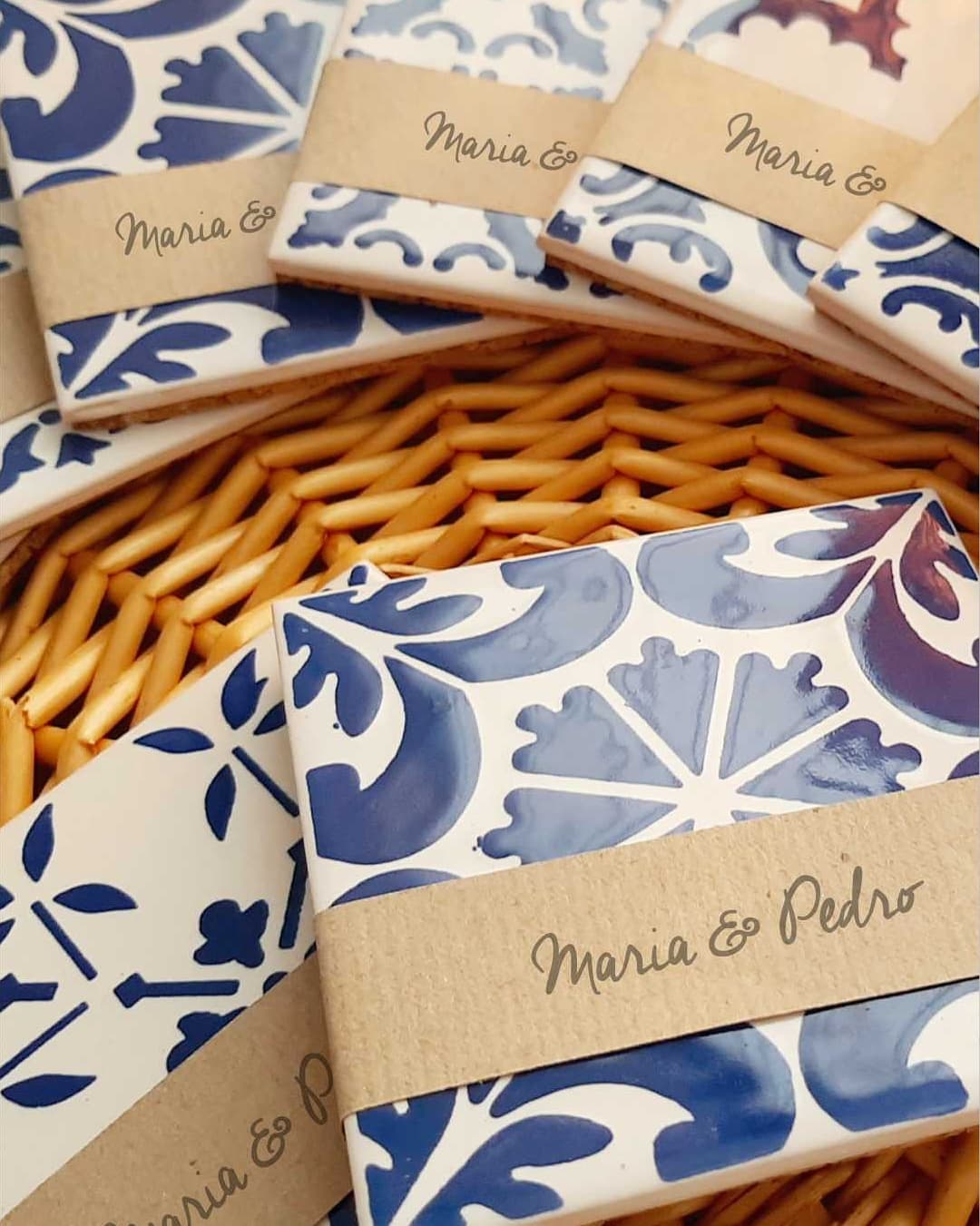 Wedding Favours - Portuguese Tiles