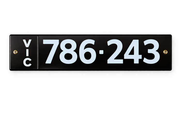 Enamel vehicle plates - Custom & Bespoke