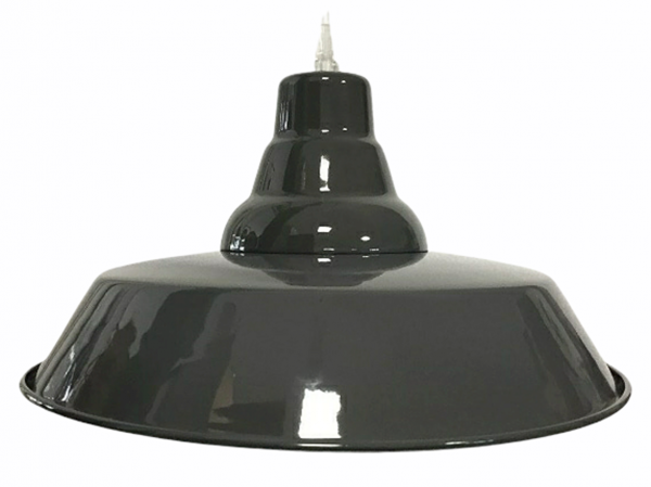 Enamelled Industrial Pendant Light