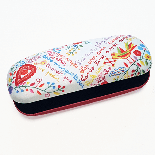 "Lovers" Handkerchiefs Glasses Case