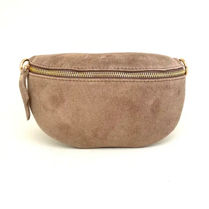 Suede Fanny Pack Crossbody (Various colours)