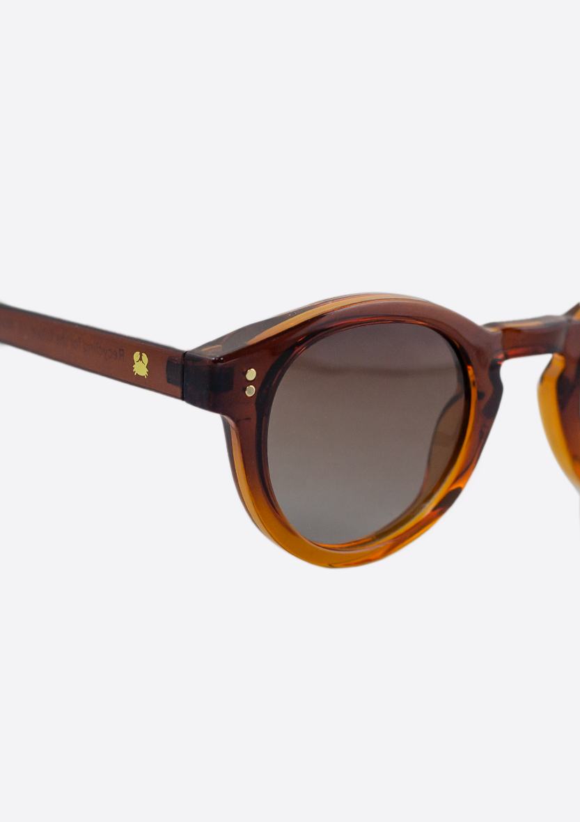 Sunglasses (Polarized) - Rodea Crystal Gradient Brown