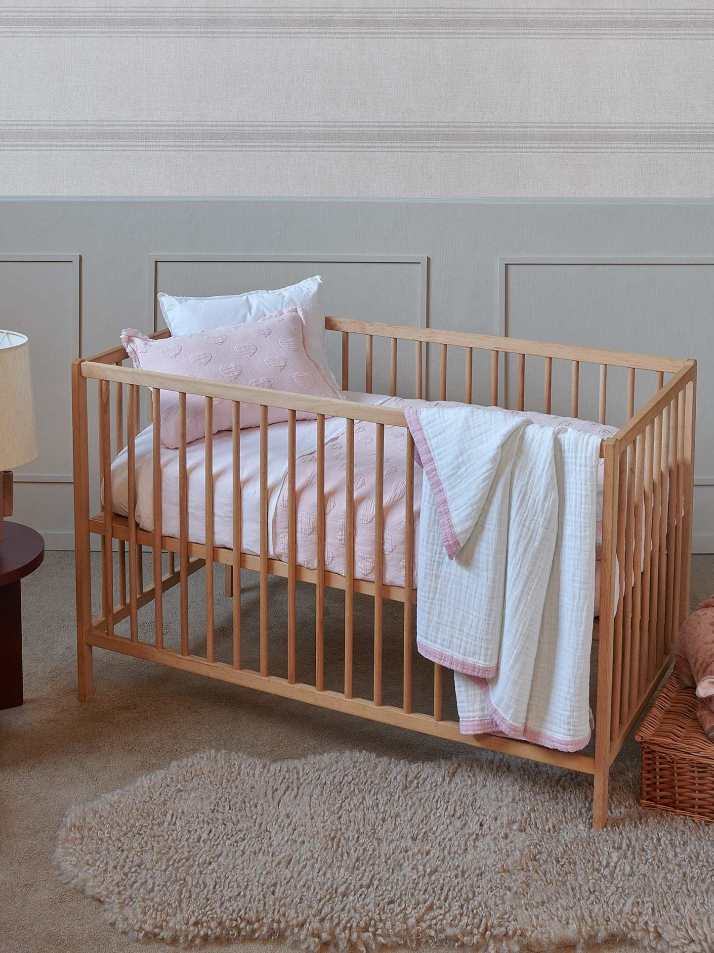 Throw Baby Born Pink Cot 2 | Iberica - Pretty things from Portugal