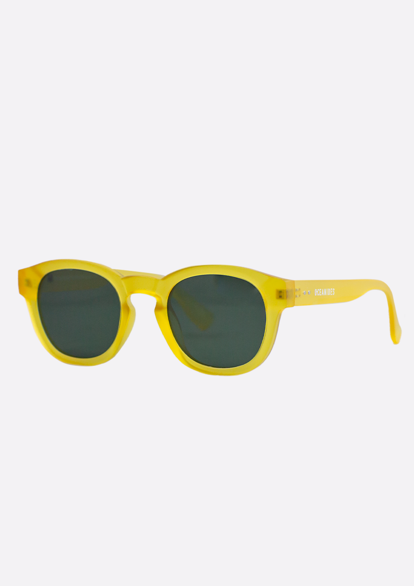 Atlas Yellow Frosted Sunglasses