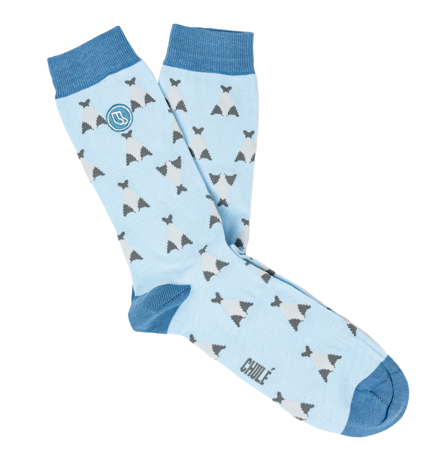 "Baby Blue Cod" Cotton Socks | "Bacalhau" | Socks | Iberica - Pretty things from Portugal