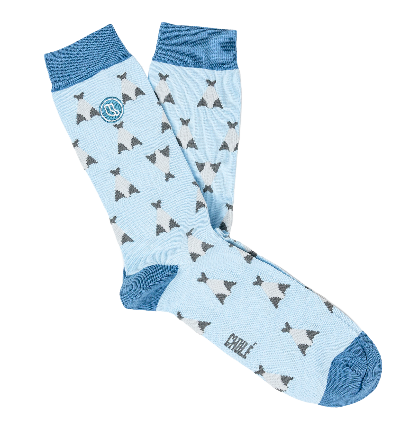 "Baby Blue Cod" Cotton Socks | "Bacalhau" | Socks | Iberica - Pretty things from Portugal