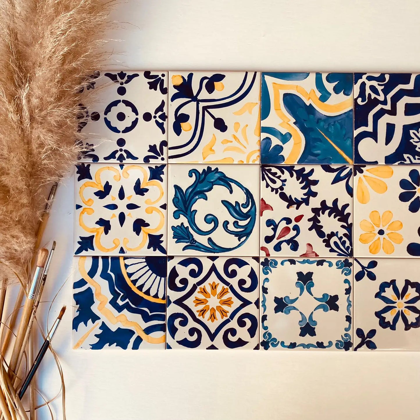 Panel of Portuguese handpainted tiles | Ceramics | Iberica - Pretty things from Portugal