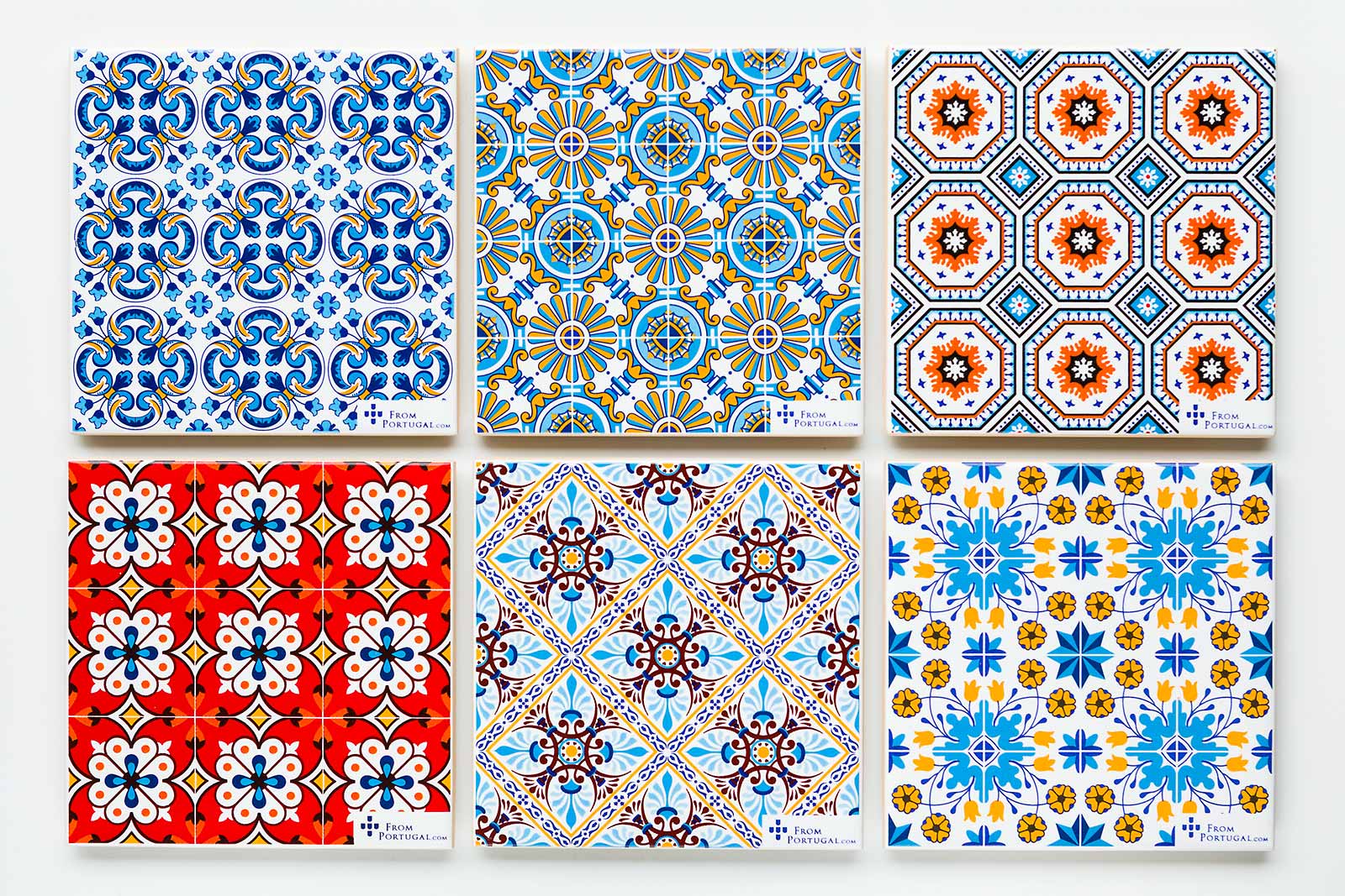 Ceramic drinks coaster 11cm - Azulejo 07 | Coasters | Iberica - Pretty things from Portugal