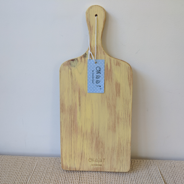 wooden serve board yellow 50cm_Iberica