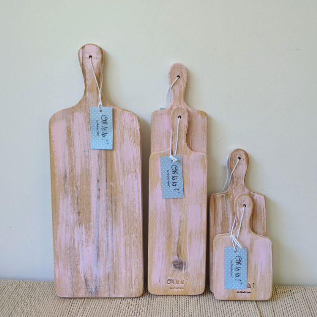 wooden serve boards pastel pink_Iberica