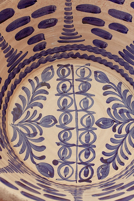 Blue Lebrillos Granaínos Bowl