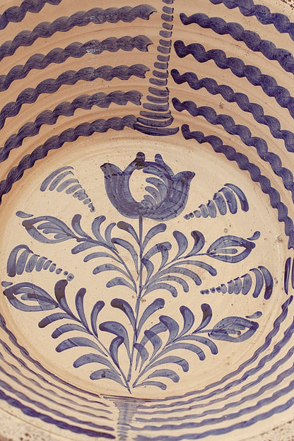 Blue Lebrillos Granaínos Bowl