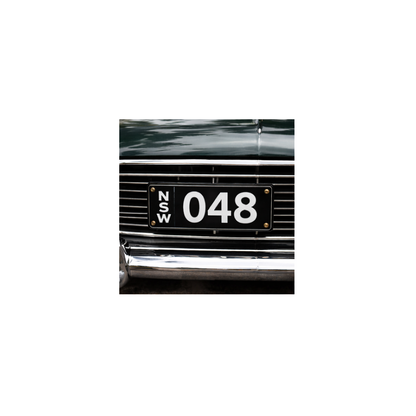 Enamel vehicle plates - Custom & Bespoke