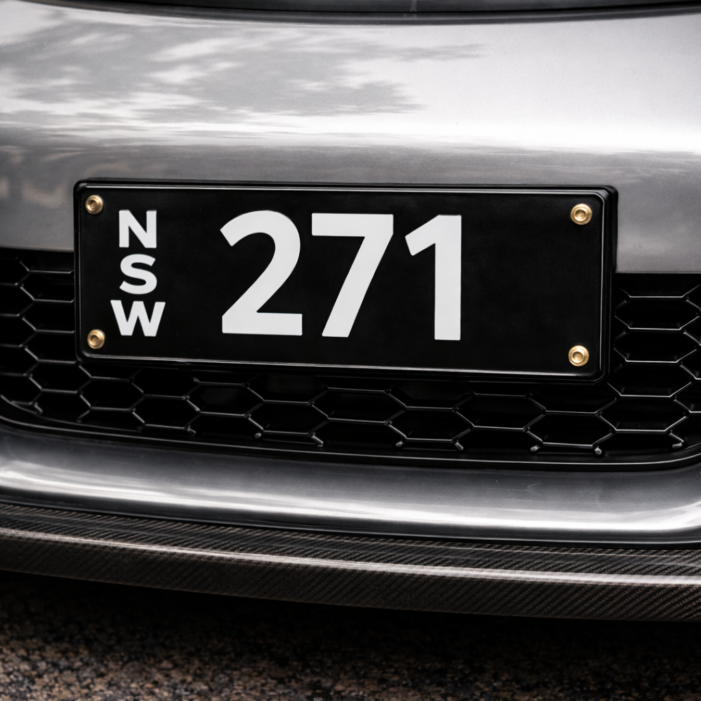 Enamel vehicle plates - Custom & Bespoke