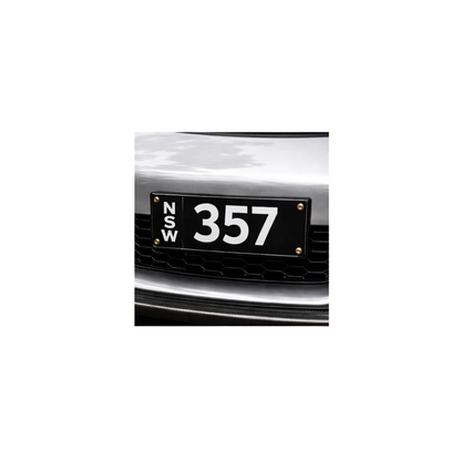 Enamel vehicle plates - Custom & Bespoke