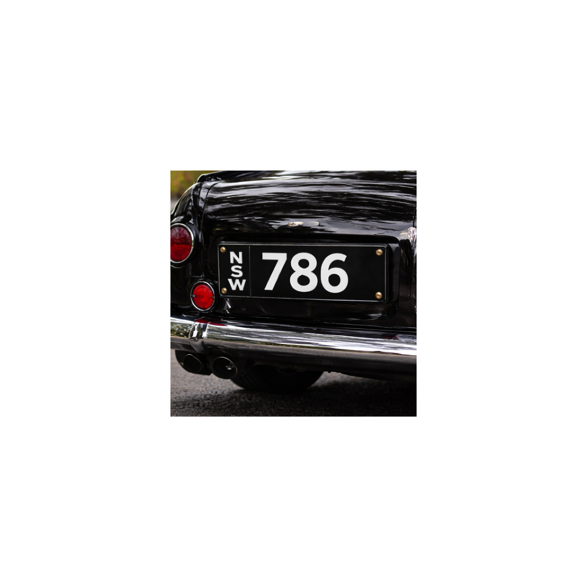 Enamel vehicle plates - Custom & Bespoke