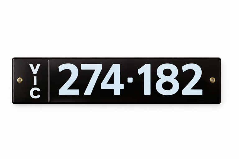 Enamel vehicle plates - Custom & Bespoke