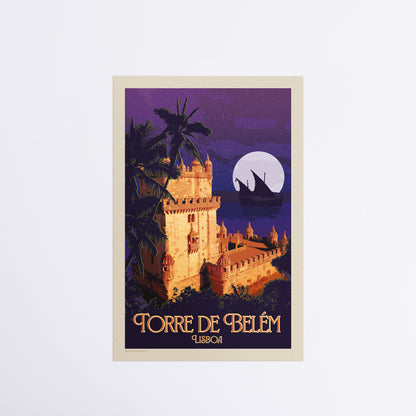 Lisbon 'Belem' Poster