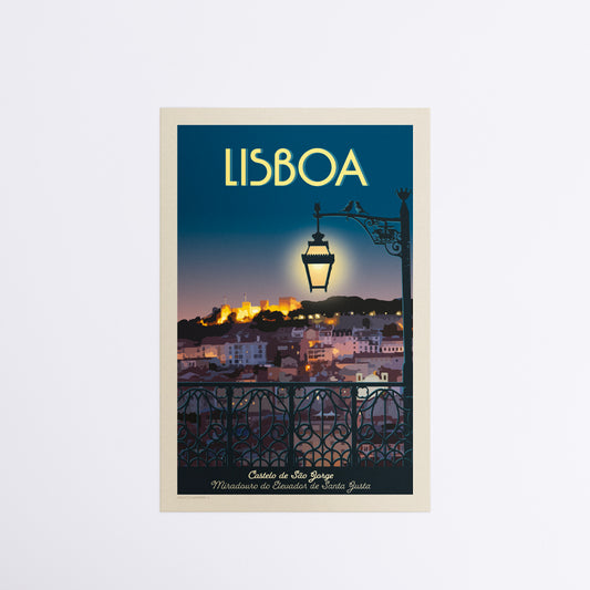 Lisbon 'Castelo Sao Jorge' Poster