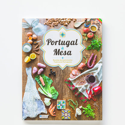 Portuguese cookbook with portuguese dishes