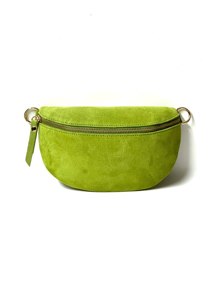 Suede Fanny Pack Crossbody (Various colours)