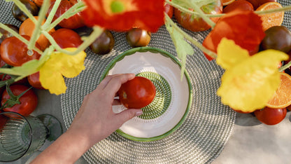 Large Vintage Ceramic Grater Plate – Roots NEW