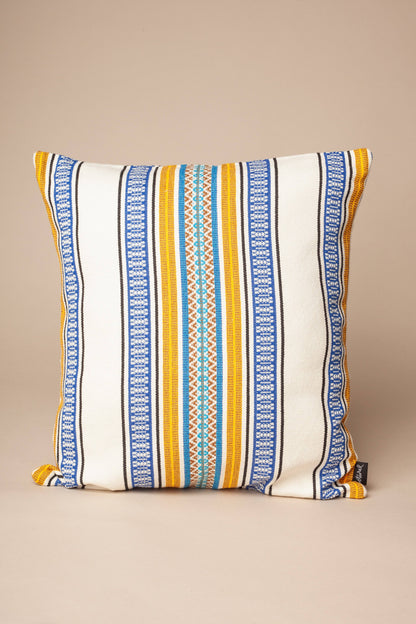 Morellano Blue Woven Cushion Cover 50cmx50cm