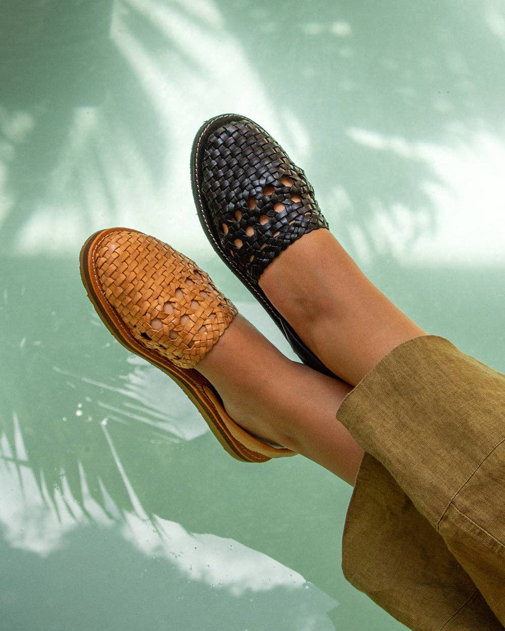 Malinche - Menorquina Sandal in Brown Leather