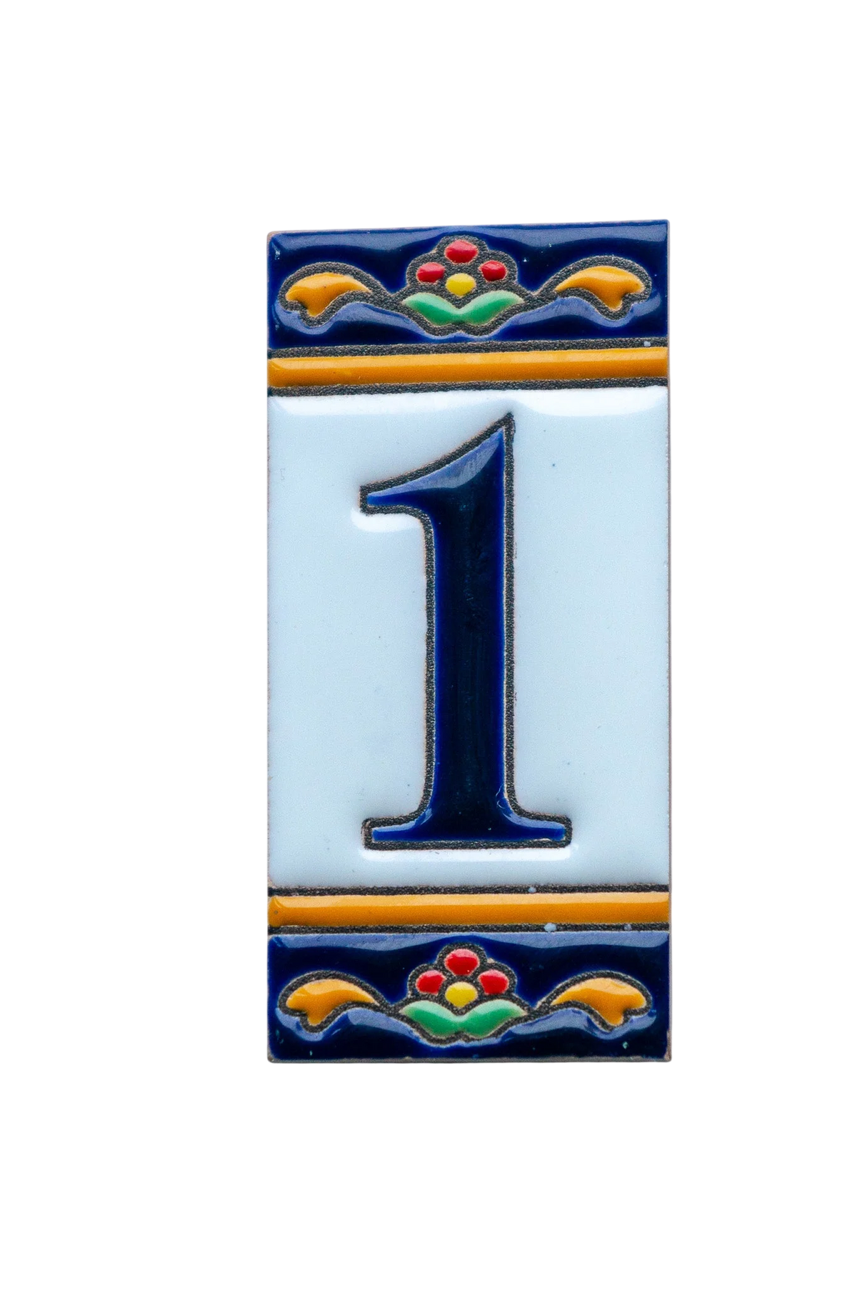 Marbella Ceramic House Number & Letter Tile
