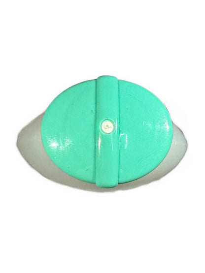Detail of Nenuco Original Cologne bottle and cap