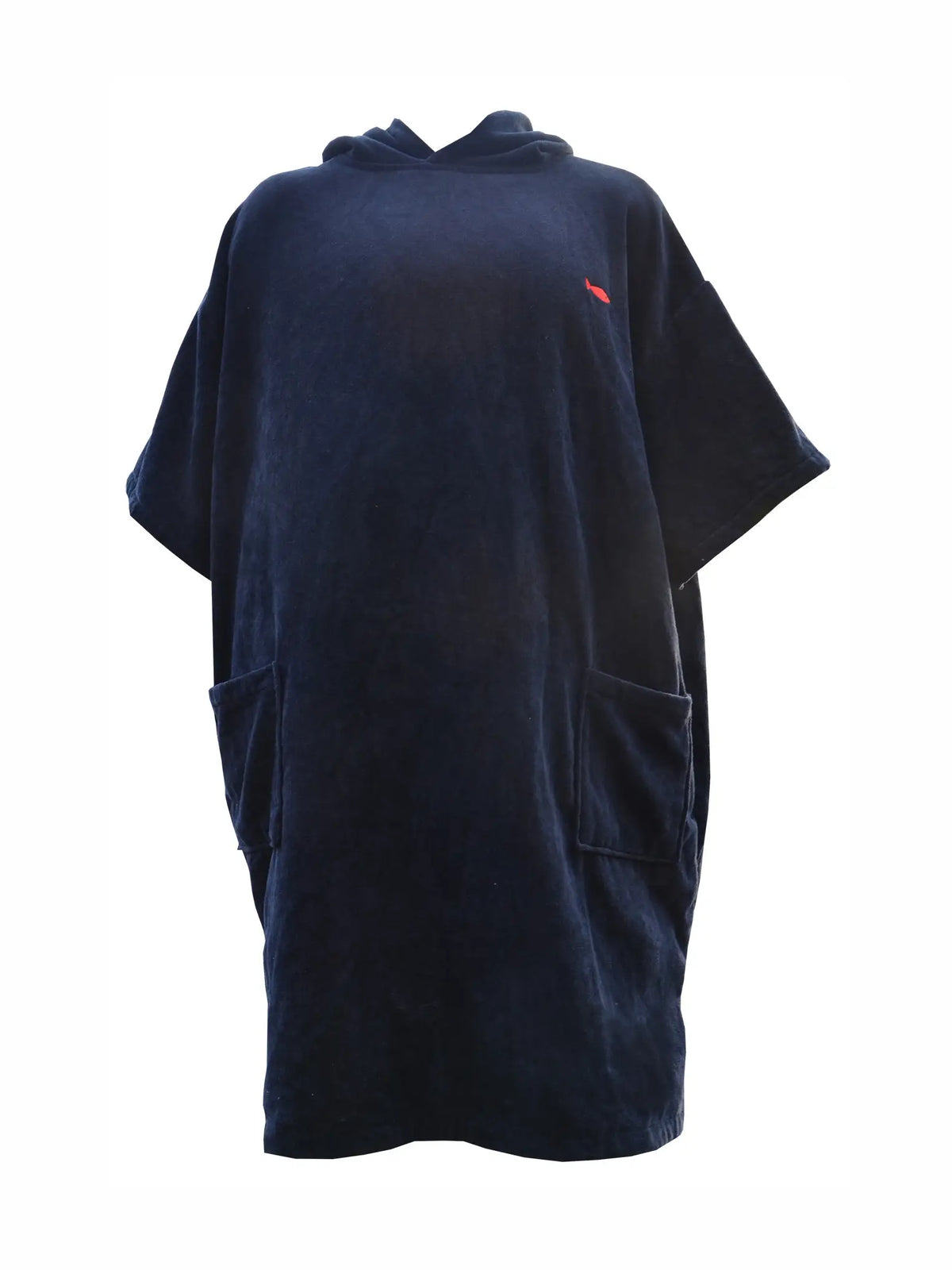 SPLASH' Adult Navy hooded beach changing poncho