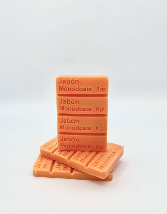 Tangerine soap by Iberica made in Spain