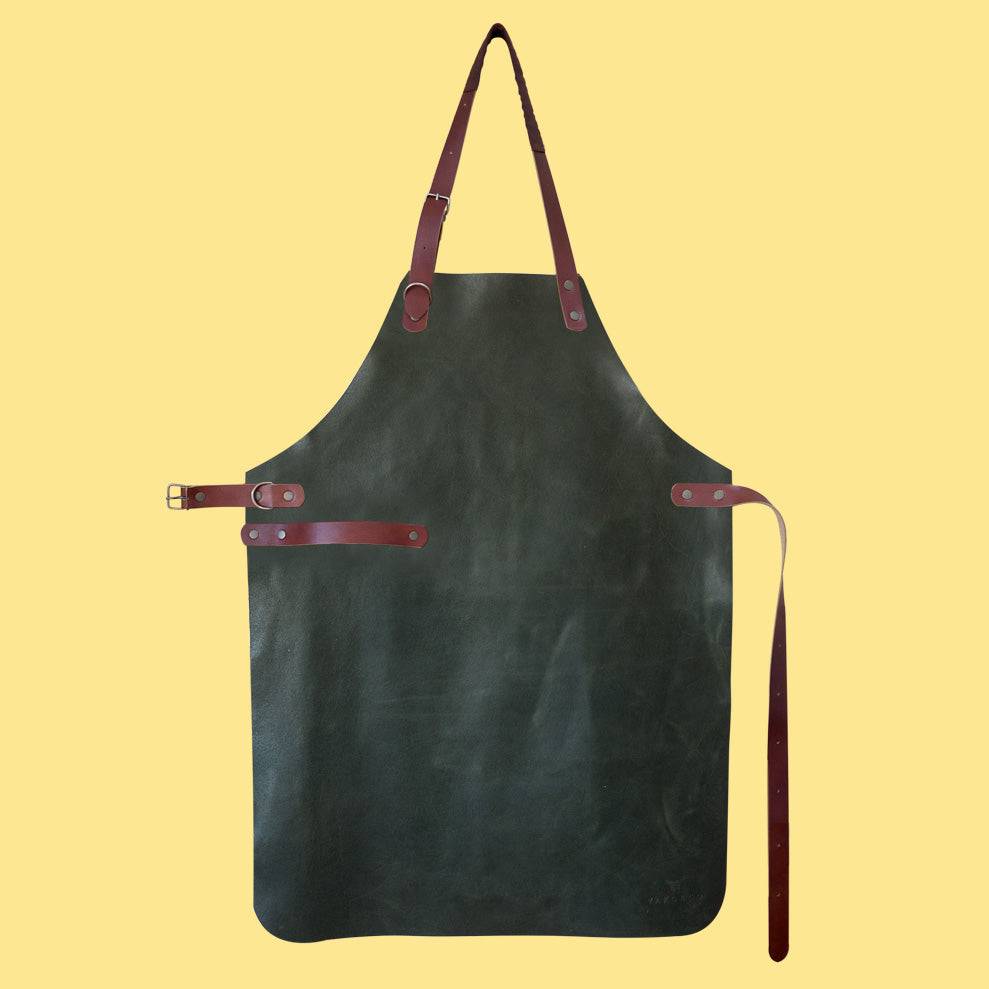 Leather Apron Original B - Forest Green - 1011P | Iberica - Pretty things from Portugal