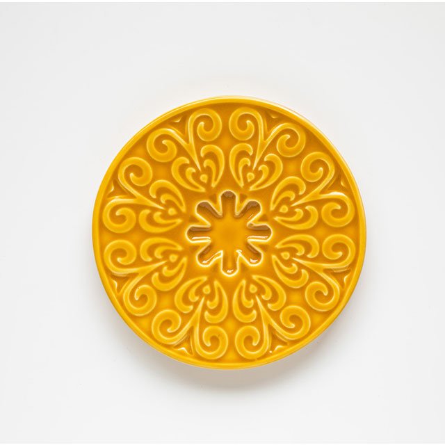 glazed-cup-coaster-with-cork-base_yellow_769_3_iberica