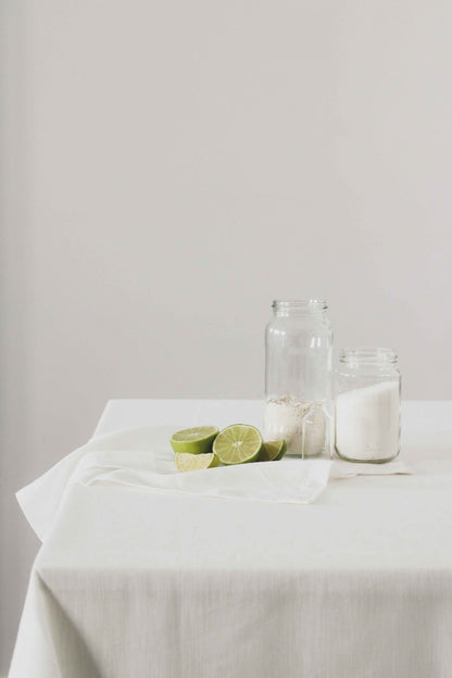 White linen tablecloth | Table Linens | Iberica - Pretty things from Portugal