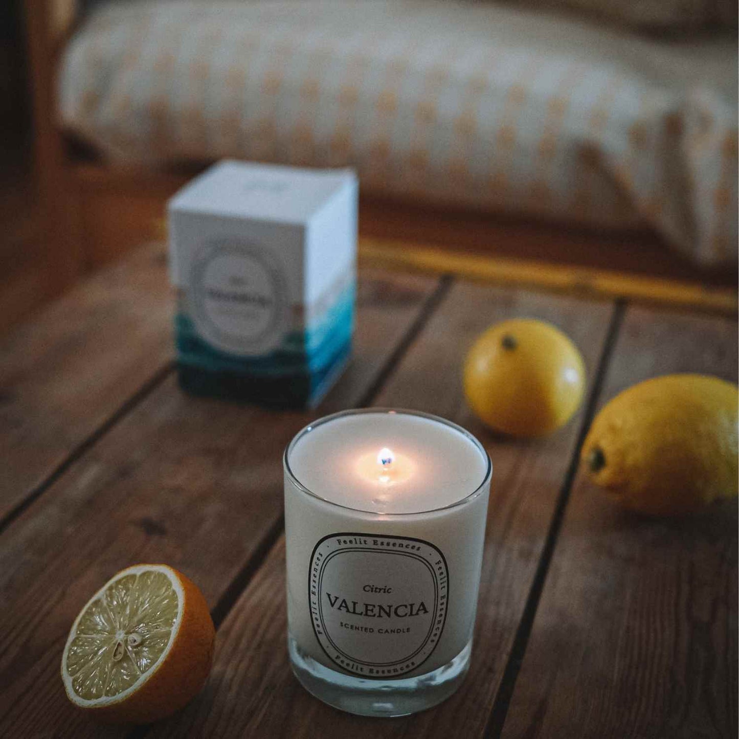 Scented soy Citrus candle  - Valencia | Candle | Iberica - Pretty things from Portugal